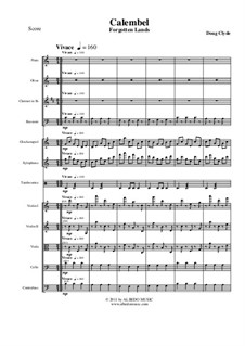 Forgotten Lands: Calembel (Strings, Woodwinds, Percussion), AMSM48 by Doug Clyde