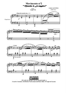 Movimento No.2 Mazurka in la maggiore, CS011 No.2: Movimento No.2 Mazurka in la maggiore by Santino Cara