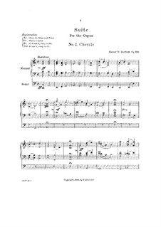 Suite für Orgel, Op.205: Suite für Orgel by Homer Newton Bartlett