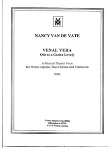 Venal Vera: Ode to a Gezira Lovely: Venal Vera: Ode to a Gezira Lovely by Nancy Van de Vate