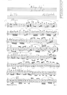 Melaya Laf, Op.36: Melaya Laf by Mohamed Abdelwahab Abdelfattah