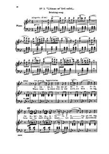 Libiamo ne'lieti calici (Brindisi): Für Stimme und Klavier (Englische und italienische texte) by Giuseppe Verdi