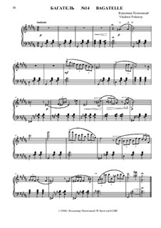 50 Bagatelles GBH: Bagatelle No.14 by Vladimir Polionny