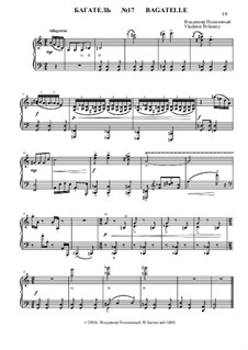 50 Bagatelles GBH: Bagatelle No.17 by Vladimir Polionny