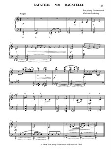 50 Bagatelles GBH: Bagatelle No.21 by Vladimir Polionny