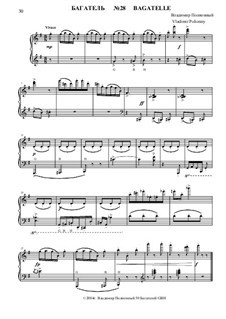 50 Bagatelles GBH: Bagatelle No.28 by Vladimir Polionny