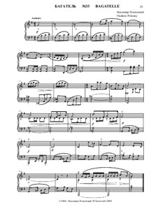 50 Bagatelles GBH: Bagatelle No.33 by Vladimir Polionny