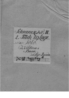 Sonate für Violine und Basso Continuo in B-Dur, L III:125: Sonate für Violine und Basso Continuo in B-Dur, L III:125 by Franz Benda