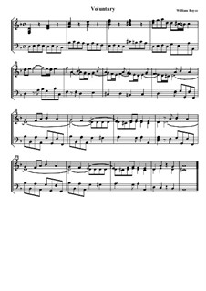 Ten Voluntaries for Organ (or Harpsichord): Voluntary No.7 by William Boyce