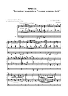 Marche pouvant servir pendant une procession ou our une sortie, Op.122 No.4: Marche pouvant servir pendant une procession ou our une sortie by Louis James Alfred Lefébure-Wely