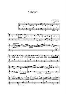 Ten Voluntaries for Organ (or Harpsichord), Op.5: Voluntary No.8 in D Minor by John Stanley