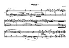 Fantasia No.2 for piano, MVWV 581: Fantasia No.2 for piano by Maurice Verheul