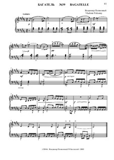 50 Bagatelles GBH: Bagatelle No.39 by Vladimir Polionny