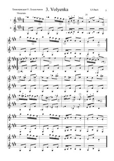 Nr.22 Musette in D-dur, BWV Anh.126: Für zwei Gitarren by Johann Sebastian Bach