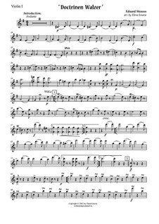 Waltz 'Doctrinen', Op.79: Waltz 'Doctrinen' by Eduard Strauss