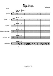 Forgotten Lands: Fish Camp (Small Ensemble), AMSM54 by Doug Clyde