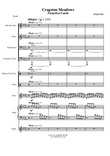 Forgotten Lands: Cragston Meadows (Small Ensemble- Chinese), AMSM55 by Doug Clyde