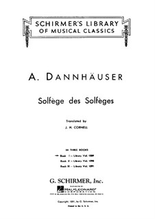 Solfeg: Buch I by Adolphe Danhauser