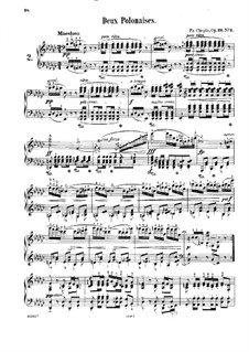 Polonäsen, Op.26: Nr.2 in es-Moll by Frédéric Chopin