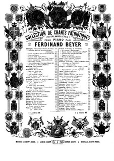 Brasilianische Nationalhymne: Brasilianische Nationalhymne by Ferdinand Beyer