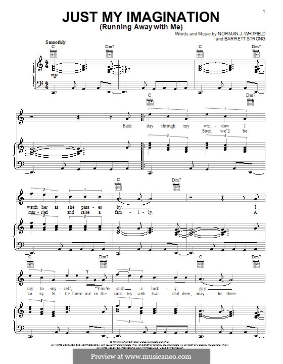 Just My Imagination (Running Away with Me) von B. Strong, N.J