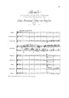 Rondo B-dur, Op.9: Rondo B-dur by Louis Ferdinand Prince of Prussia