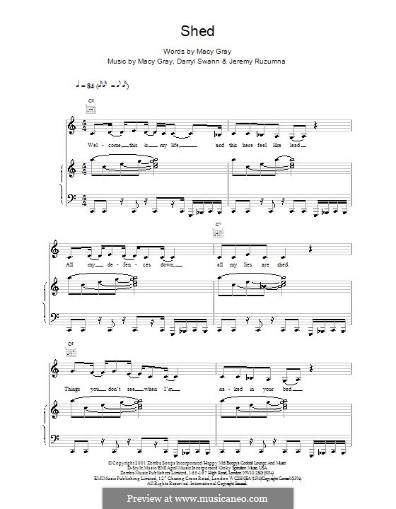 Shed: Für Stimme und Klavier (oder Gitarre) by Darryl Swann, Jeremy Ruzumna