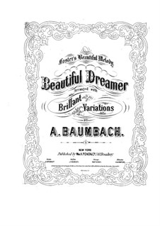 Variationen über ein Thema S. Foster: Variationen über ein Thema S. Foster by Friedrich August Baumbach