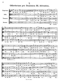 Offertorium pro Dominica III. Adventus. Benedixisti Domine, K.150: Offertorium pro Dominica III. Adventus. Benedixisti Domine by Johann Fux