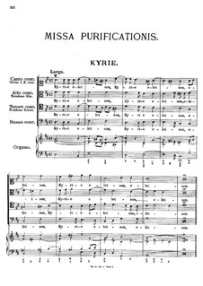 Missa Purificationis, K.28: Missa Purificationis by Johann Fux