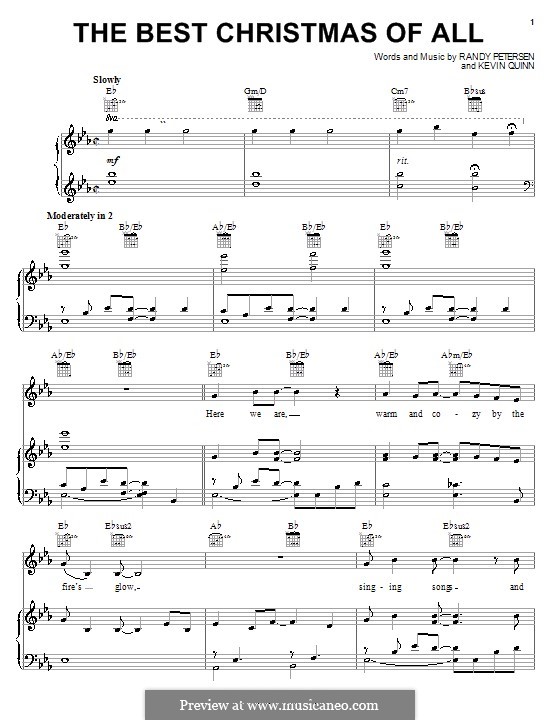 The Best Christmas of All: Für Stimme und Klavier (oder Gitarre) by Randy Petersen