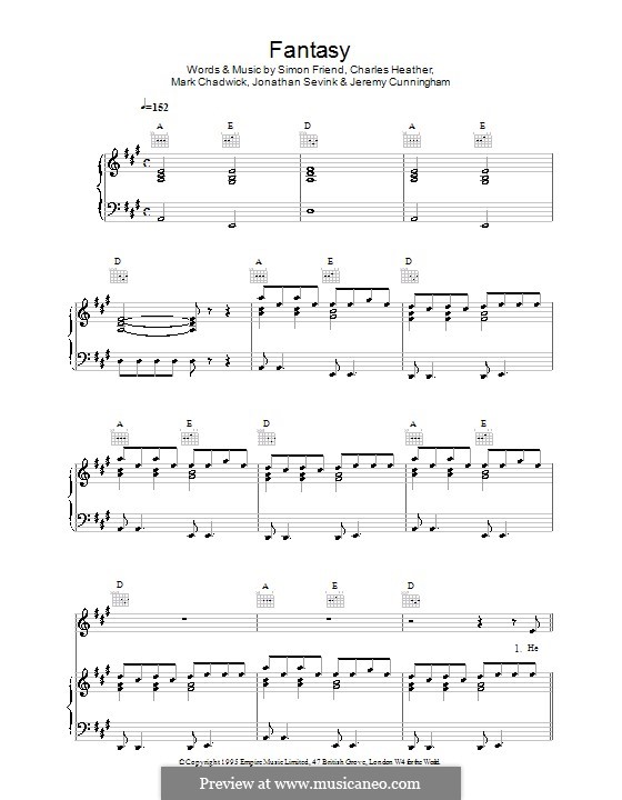 Fantasy (Appleton): Für Stimme und Klavier (oder Gitarre) by Andrew Hayman, Gareth Young
