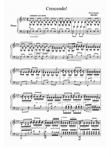 Crescendo: Für Klavier by Per Lasson