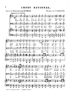 Ô Canada: Klavierauszug mit Singstimmen by Calixa Lavallée
