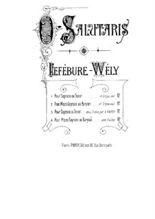 O Salutaris: O Salutaris by Louis James Alfred Lefébure-Wely