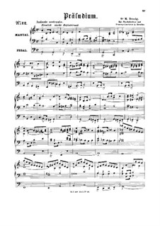 Zwei Stücke für Orgel: Zwei Stücke für Orgel by Moritz Brosig