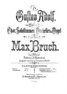Gustav Adolf, Op.73: Gustav Adolf by Max Bruch