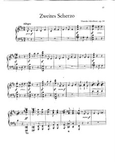 Scherzo Nr.2 in D-Dur, Op.54: Scherzo Nr.2 in D-Dur by Theodor Kirchner