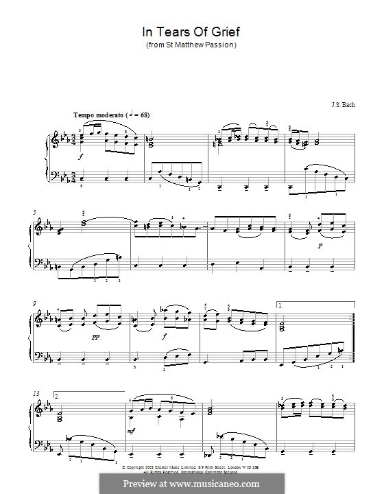 Teil II: Nr.78, für Klavier by Johann Sebastian Bach
