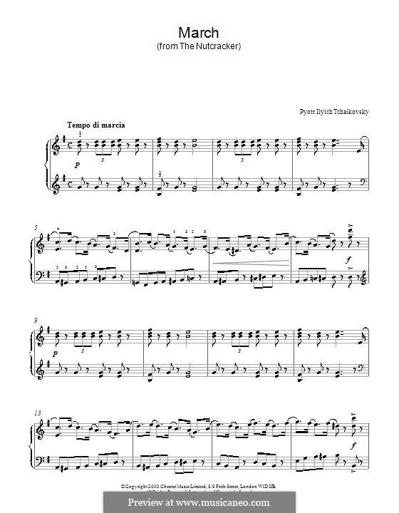 Nr.2 Marsch: Für Klavier by Pjotr Tschaikowski