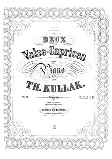 Two Valse-Caprice, Op.99: Nr.2 by Theodor Kullak