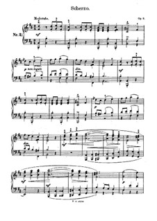 Scherzo, Op.9: Para Piano by Adolf von Henselt