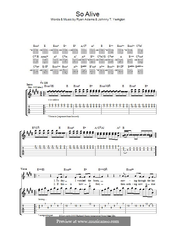 So Alive: Para guitarra com guia by Johnny T. Yerington, Ryan Adams