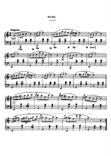 Waltz in A Minor, B.150 KK IVb/11: Para Piano by Frédéric Chopin