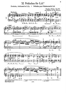 Thirty-Two Preludes, Op. 119: set completo by Stephen Heller