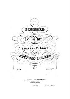 Scherzo No.2, Op.24: Scherzo No.2 by Stephen Heller