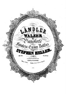 Ländler and Waltzes, Op.97: Ländler and Waltzes by Stephen Heller