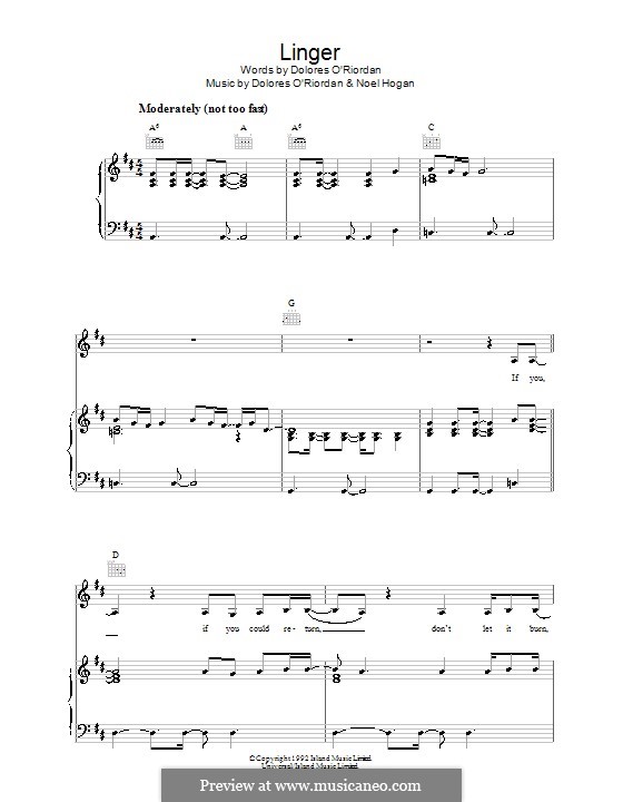 Linger (The Cranberries) por D. O'Riordan, N. Hogan em músicaNeo