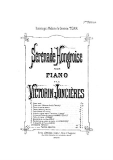 Serenade Hongroise: Serenade Hongroise by Victorin Joncieres