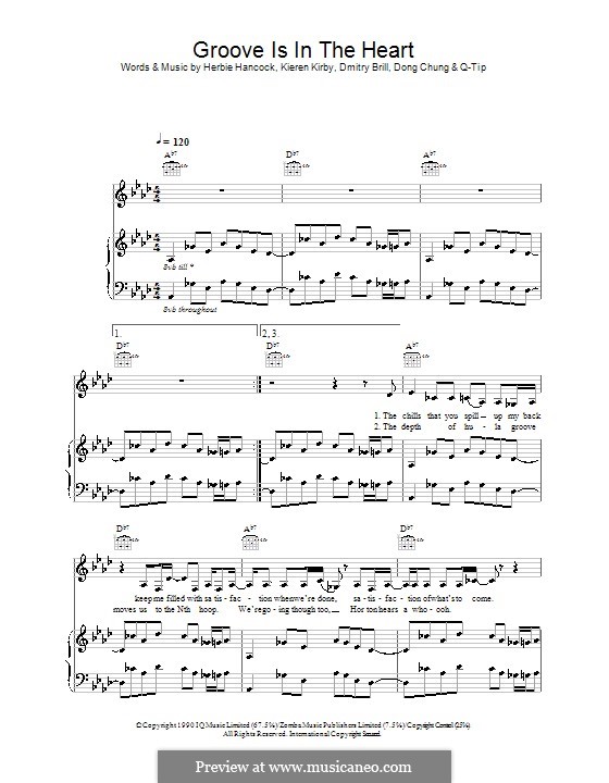Groove is in the Heart (DeeeLite) por D. Brill, H. Hancock, K. Kirby